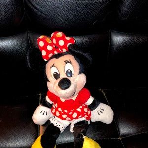 Steiff Disney Soft Cuddly Friends Minnie Mouse 12" Premium Stuffed Animal